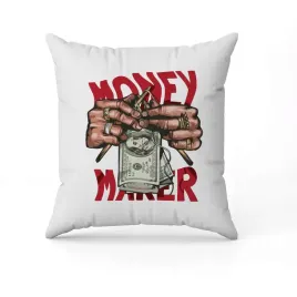 biala-poduszka-swiateczna-z-nadrukiem-prezent-money-maker-pieniadze-imie