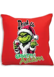 czerwona-poduszka-swiateczna-z-nadrukiem-swieta-grinch-drink-imie