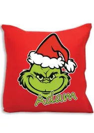 czerwona-poduszka-swiateczna-z-nadrukiem-grinch-imie-6