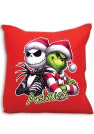 czerwona-poduszka-swiateczna-z-nadrukiem-grinch-imie-13