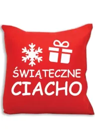 czerwona-poduszka-swiateczna-z-nadrukiem-prezent-na-swieta-piernik-imie2