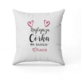 biala-poduszka-swiateczna-z-nadrukiem-prezent-najlepsza-chrzestna-imie