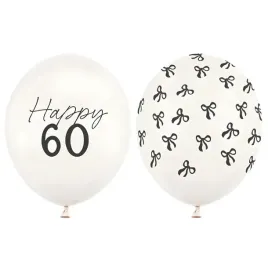 balony-60-urodziny-kokardki-biale-partydeco-12-50-szt