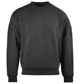 mil-tec-sweter-taktyczny-combat-shirt-czarny-l