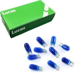 lucas-zarowki-12v-w5w-t10-5w-postojowka-niebieska