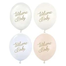 balony-welcome-baby-niebiesko-bialy-mix-partydeco-12-50-szt