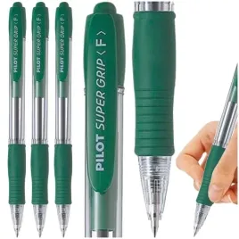 dlugopis-automatyczny-olejowy-pilot-super-grip-ergonomiczny-zielony-3-szt