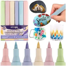 markery-akrylowe-trojkatne-koncowka-pedzelkowa-6-pastelowych-kolorow-strigo