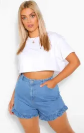 boohoo-krotkie-spodenki-jeansowe-falbany-fzz67290-r-38