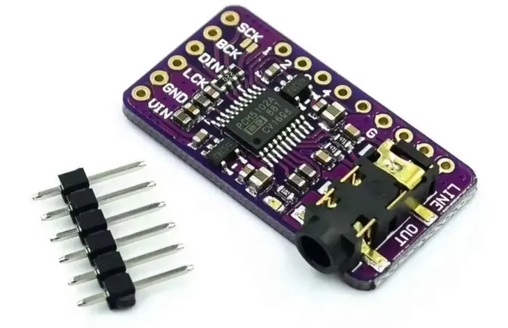 modul-dac-dekoder-pcm-i2s-audio-pcm5102a-rpi-przewody-stan-nowy