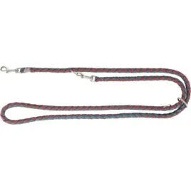 smycz-regulowana-dla-psa-parciana-tasma-trixie-cavo-s-m-2m-12mm-bordowa