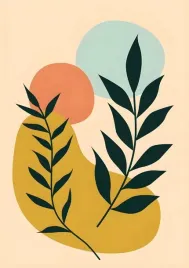 obraz-na-plotnie-minimalistyczna-sztuka-botaniczna-monstera-boho-100x70-4