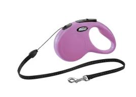 flexi-new-classic-smycz-automatyczna-dla-psa-z-tasma-5m-do-12kg-s-rozowa