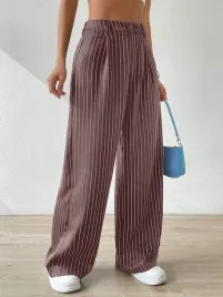 shein-brazowe-eleganckie-spodnie-w-biale-paski-s-24472