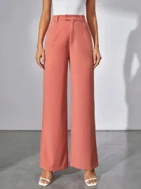 shein-rozowe-eleganckie-spodnie-z-wysokim-stanem-xl-32718