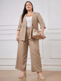 shein-brazowe-eleganckie-spodnie-z-zaszewkami-szeroka-nogawka-3xl-69652