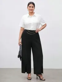 shein-czarne-eleganckie-spodnie-ze-zlotym-lancuszkiem-xl-17124