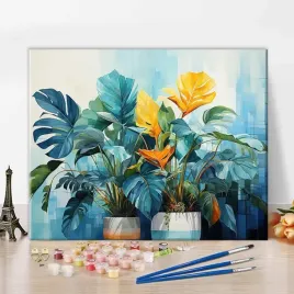 tishiron-malowanie-po-numerach-obraz-monstera-kwiaty