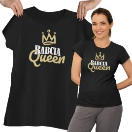 koszulka-damska-czarna-nadruk-prezent-humor-babcia-queen-l