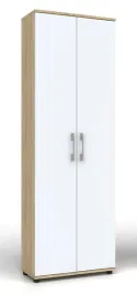 regal-szafa-biurowa-g-60-2d-dab-sonoma-biale-drzwi