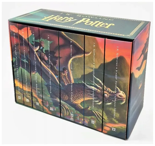 Harry Potter T.1-7 siedmiopak w.jubileuszowe