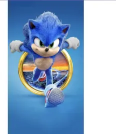 naklejki-na-sciane-sonic-2-szybki-jak-blyskawica-90x60