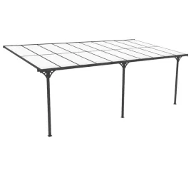 zadaszenie-tarasu-3x6m-altana-wiata-garazowa-aluminium-poliweglan-6mm-czern