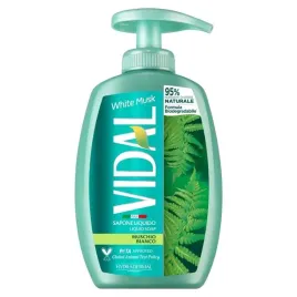 mydlo-w-plynie-do-rak-vidal-biale-pizmo-300-ml-pompka-oryginalne-opakowanie