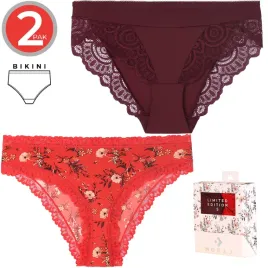 moraj-figi-damskie-majtki-bawelniane-z-koronka-2-szt-xl
