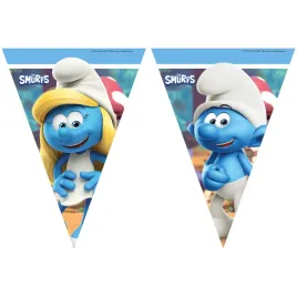 girlanda-flagi-papierowe-smerfy-23-m-1-szt