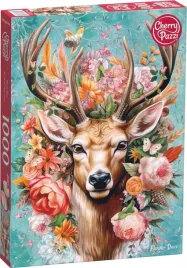 puzzle-1000-cherrypazzi-flower-deer-30752