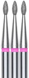 staleks-frez-diamentowy-kropla-czerwona-srednica-16mm-czesc-robocza-4mm-x3