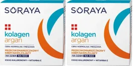 2-sztuki-kolagen-olejek-arganowy-krem-nawilzajacy-zmarszczki-50ml-soraya