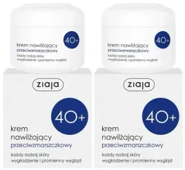 2-x-ziaja-krem-nawilzajacy-przeciwzmarszczkowy-40-50ml-splyca-zmarszczki