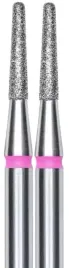 2-x-staleks-frez-diamentowy-sciety-stozek-czerwony-expert-srednica-18mm