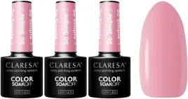 3-x-claresa-lakier-hybrydowy-so-simple-3-5g-blask-idealny-sredni-roz
