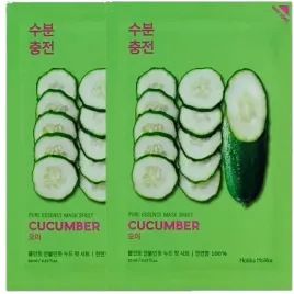 2-sztuki-pure-essence-mask-sheet-cucumber-23ml-holika-holika-sucha-cera
