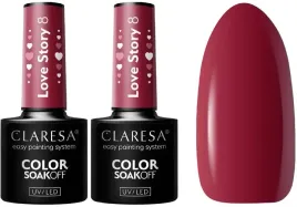 2-sztuki-lakier-hybrydowy-love-story-8-5g-claresa-blask-zmyslowa-czerwien