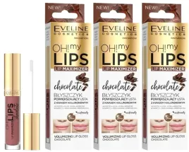 3-x-eveline-blyszczyk-oh-my-lip-maximizer-czekolada-45ml-olej-rycynowy