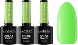 3-sztuki-lakier-hybrydowy-tropical-escape-5-5g-claresa-neonowa-limonka