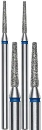 2-x-staleks-frez-diamentowy-sciety-stozek-niebieski-expert-srednica-16mm