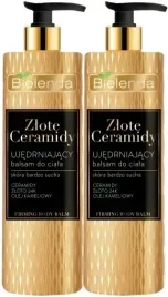2-sztuki-zlote-ceramidy-ujedrniajacy-balsam-do-ciala-400ml-bielenda-zloto