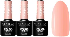 3-x-claresa-lakier-hybrydowy-lollipop-2-5g-pastelowa-brzoskwinia-blask
