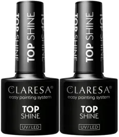 2-x-claresa-top-shine-5g-transparentny-blyszczacy-polysk-wysoka-trwalosc