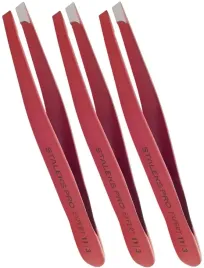 3-x-staleks-peseta-do-brwi-czerwona-expert-11-type-3r-stal-nierdzewna