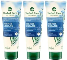 3-sztuki-krem-regenerujacy-do-rak-siemie-lniane-100ml-herbal-care-mocznik