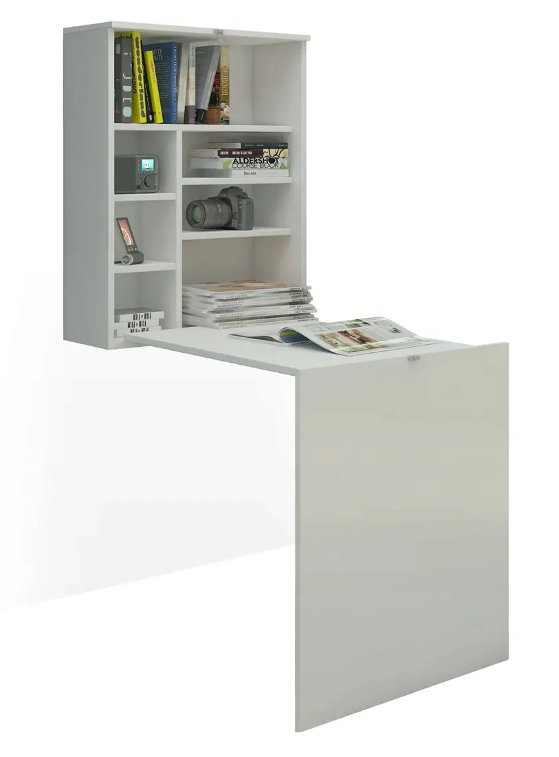 biurko-skladane-wiszace-scienne-hide-bialy-mat
