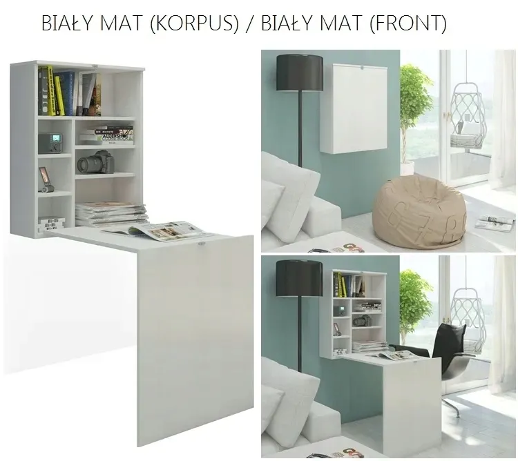biurko-skladane-wiszace-scienne-hide-bialy-mat