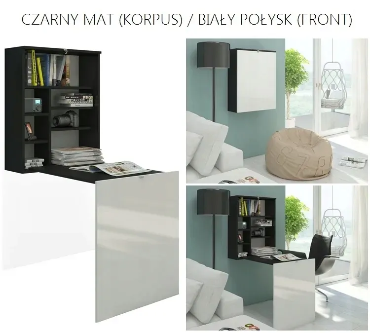 biurko-skladane-wiszace-scienne-hide-bialy-mat
