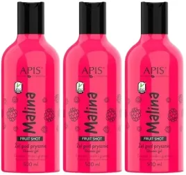 3-sztuki-fruit-shot-zel-pod-prysznic-malina-500ml-apis-skutecznie-oczyszcza
